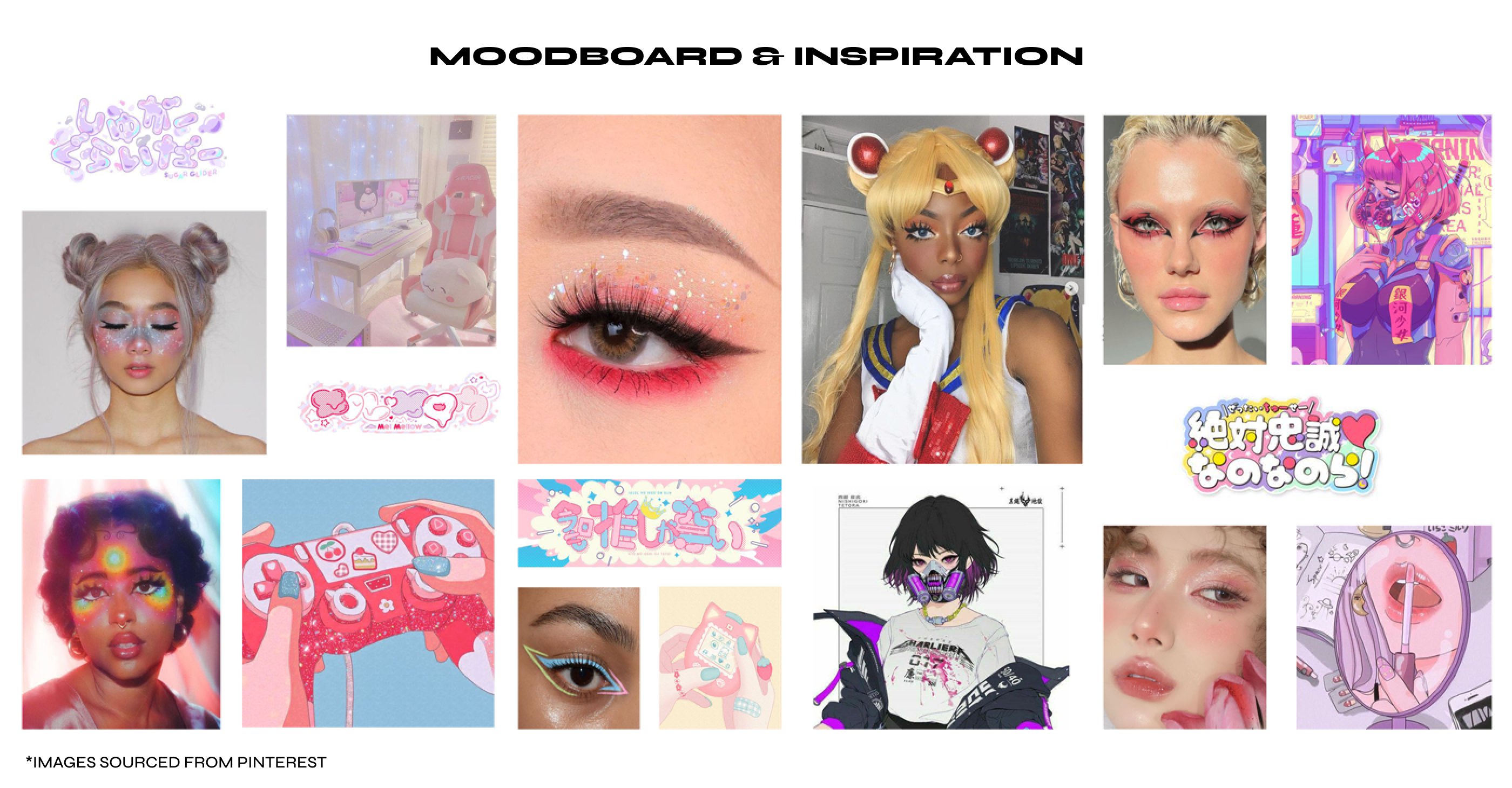 Mood Board and inspiration for Poppi